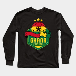 Ghana Football Long Sleeve T-Shirt